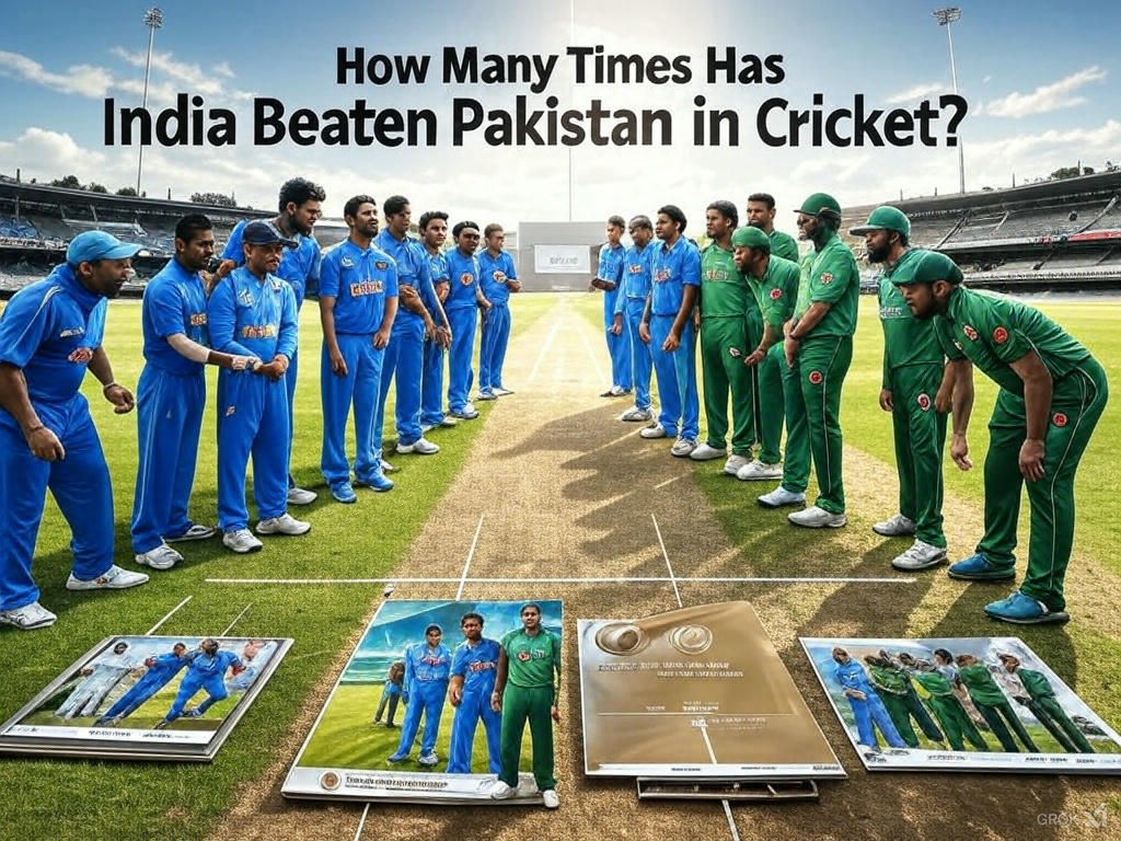 How Many Times Has India Beaten Pakistan in Cricket? A Statistical Deep Dive