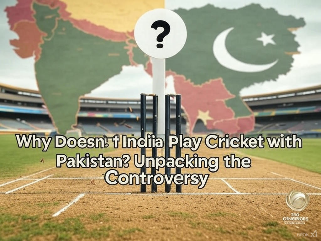 Why Doesn’t India Play Cricket with Pakistan? Unpacking the Controversy