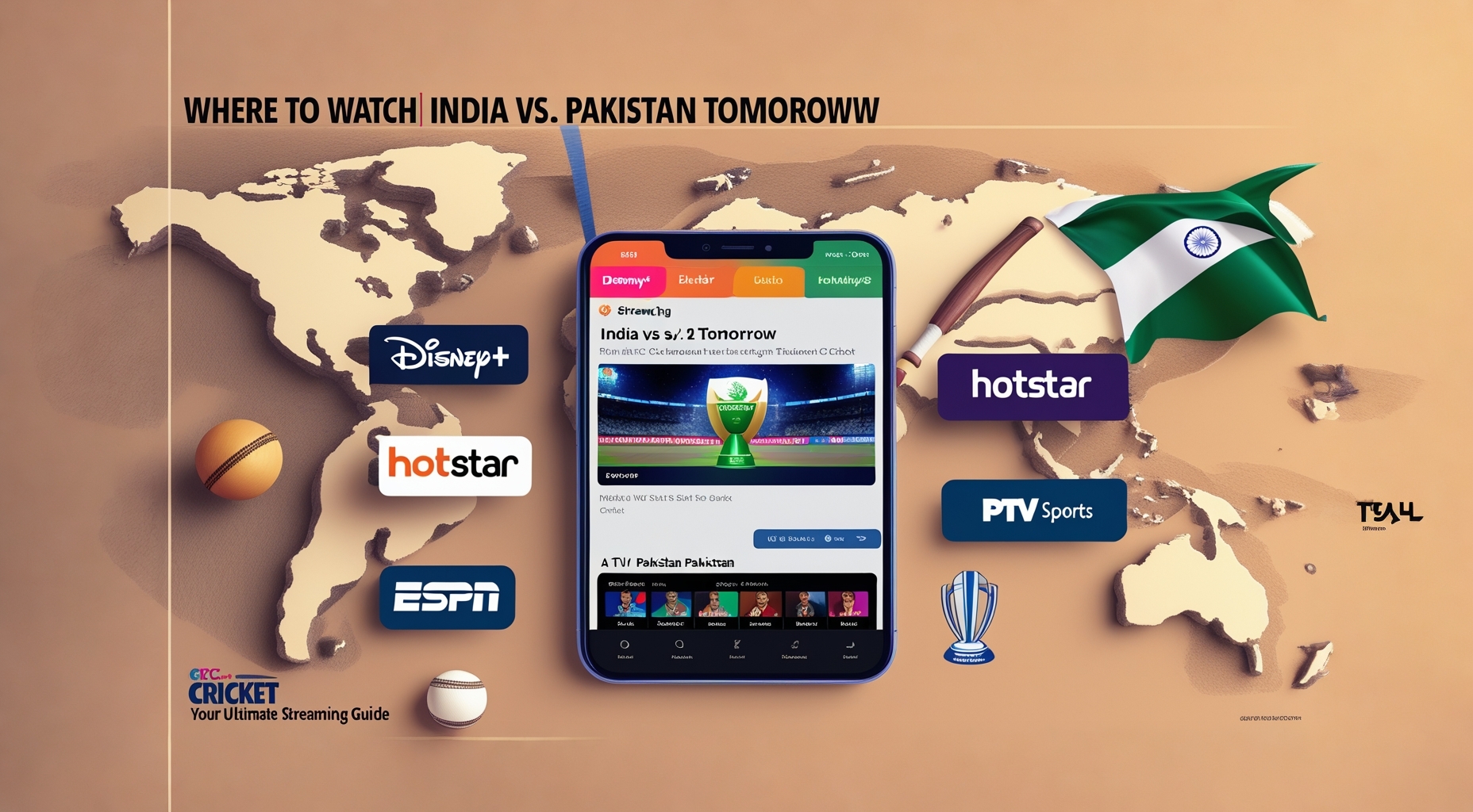 Where to Watch India vs. Pakistan Tomorrow – Your Ultimate Streaming Guide