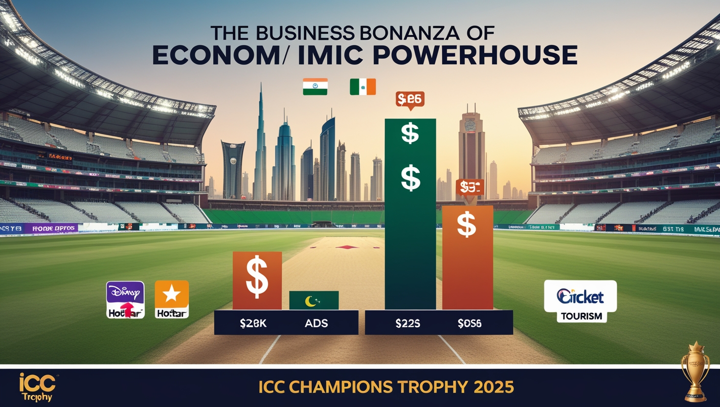 The Business Bonanza of India vs Pakistan in the ICC Champions Trophy 2025