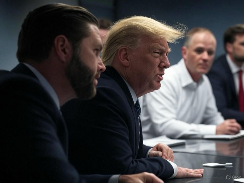 Trump Unleashes Fierce Defense of Waltz in Explosive Signal Chat Scandal
