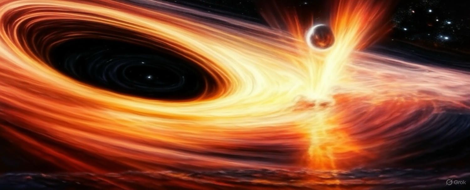 A Black Hole’s Explosive Tantrum Has Scientists Scratching Their Heads