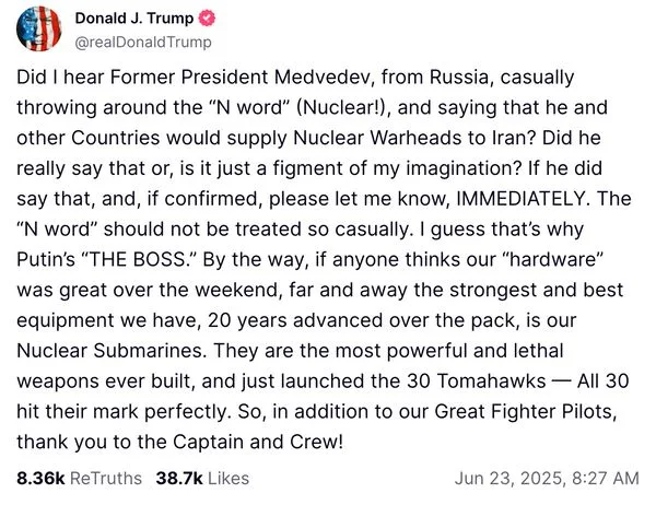 Fact Check: Did Former Russian President Really Say Countries Are Ready to Arm Iran with Nukes? 4 Fact Check: Did Former Russian President Really Say Countries Are Ready to Arm Iran with Nukes?