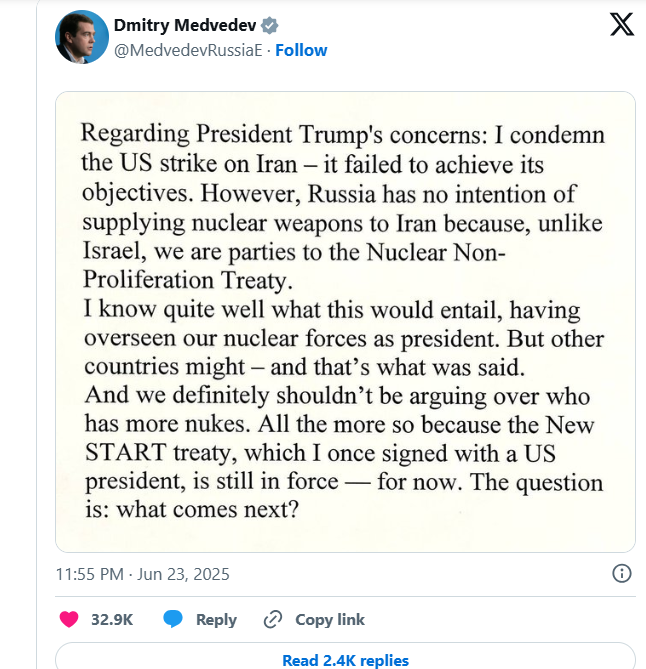 Fact Check: Did Former Russian President Really Say Countries Are Ready to Arm Iran with Nukes? 3 Fact Check: Did Former Russian President Really Say Countries Are Ready to Arm Iran with Nukes?