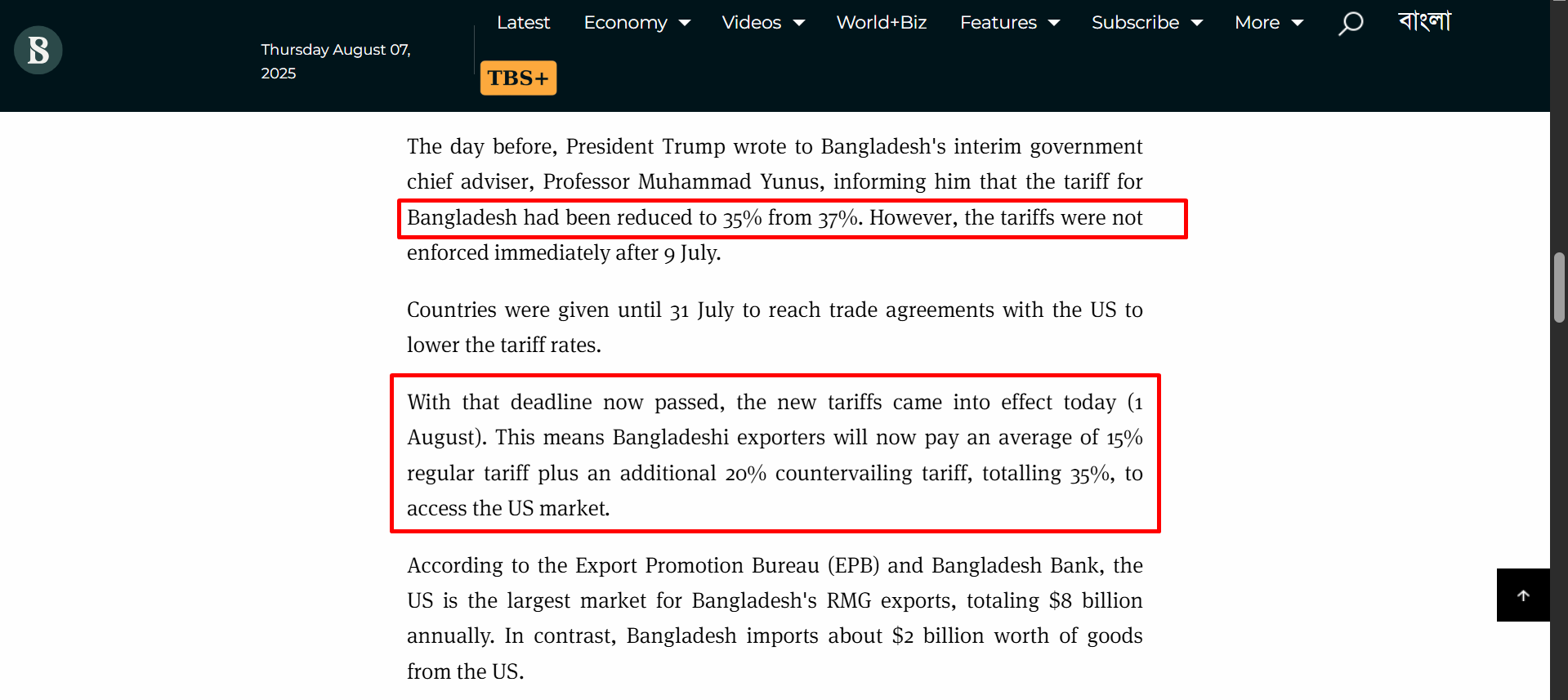 Fact Check: Is Bangladesh the Hardest Hit by Trump’s Tariff Announcement?
