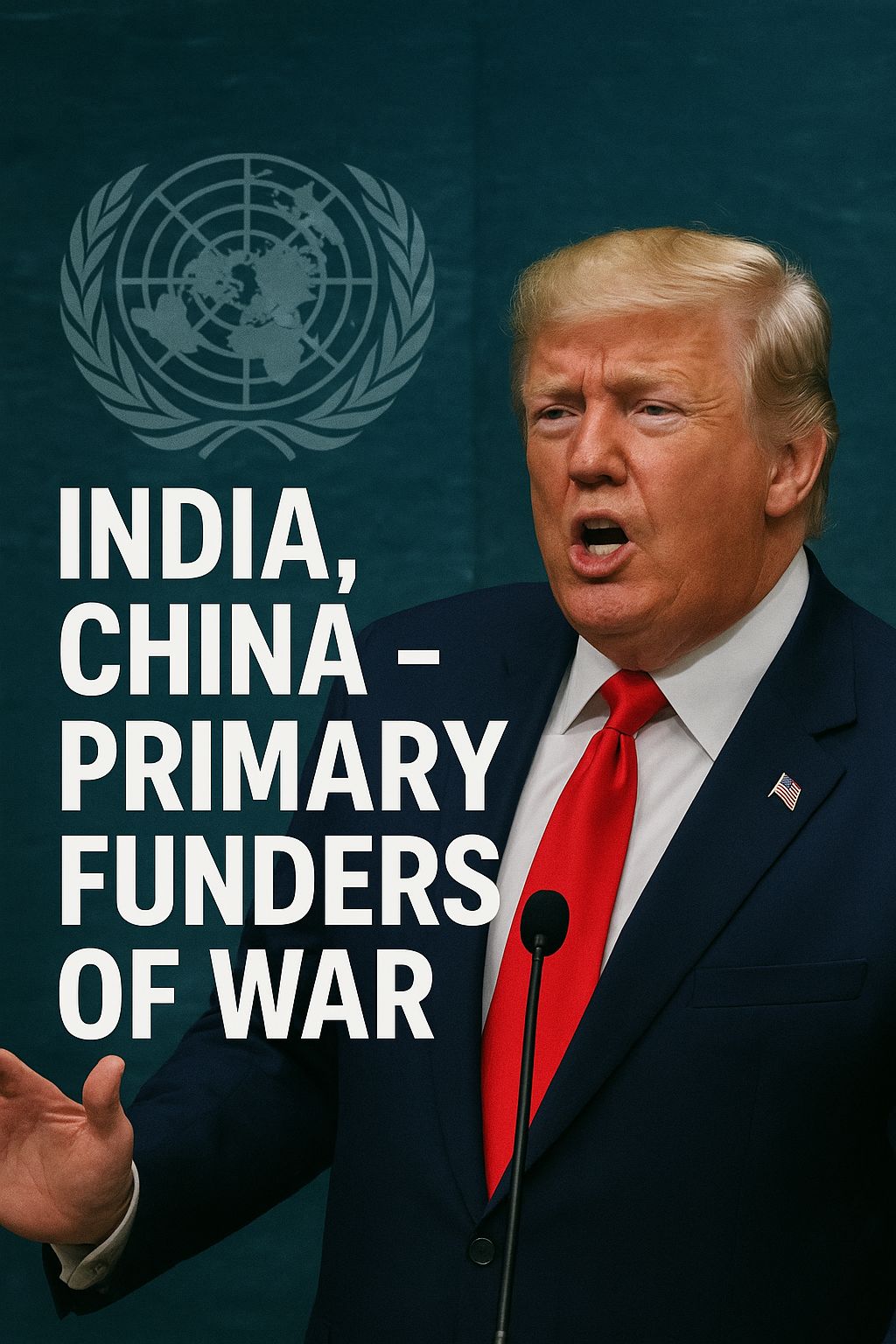 Trump’s Explosive UNGA Speech: India, China Branded as “Primary Funders of War”