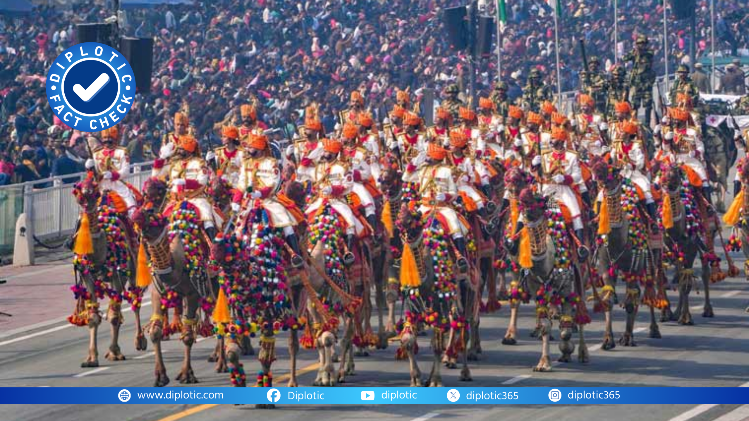 Fact-Check: Are Viral Videos of Animals Leading Republic Day Marches Real?