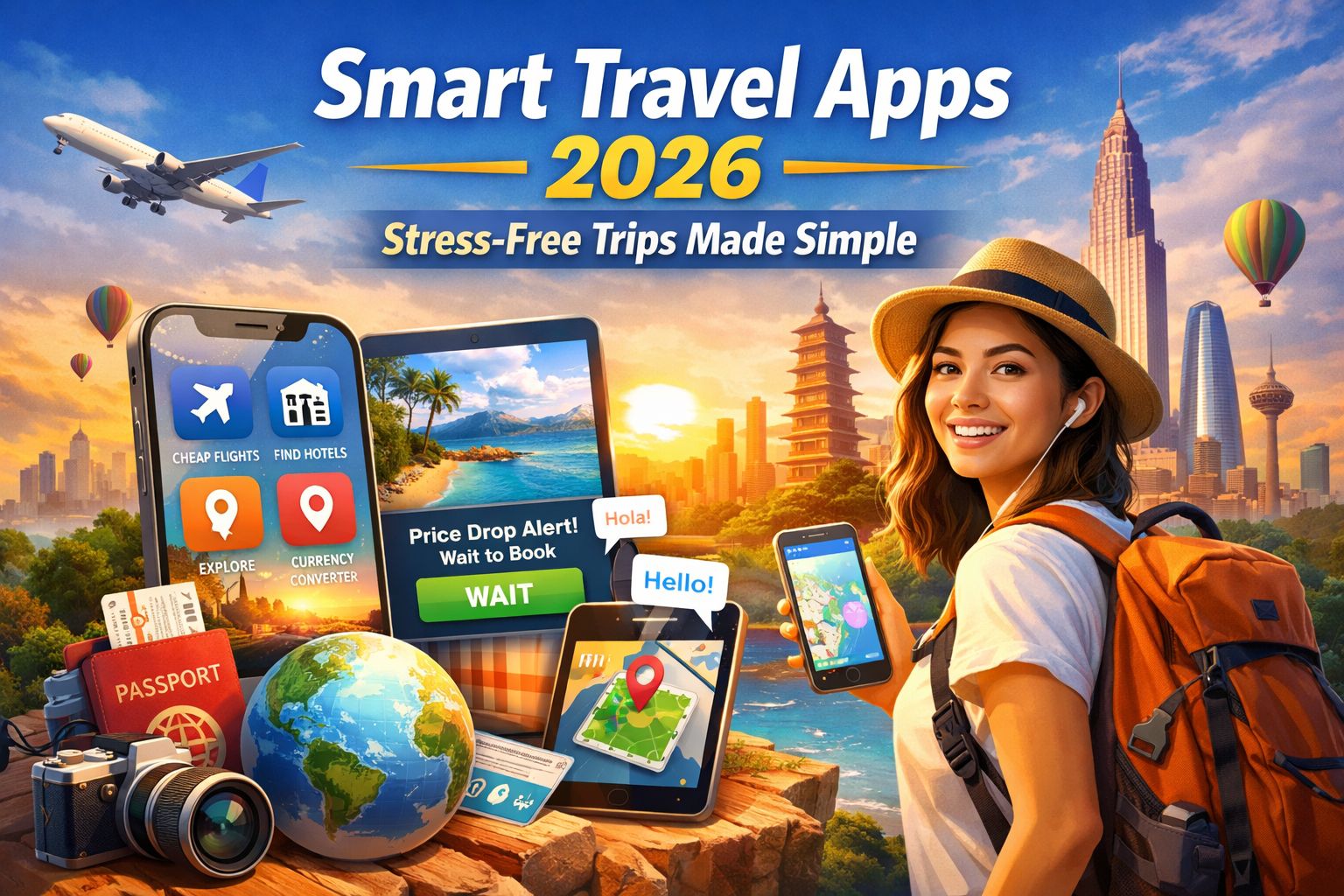 Smart Travel Apps 2026: Stress-Free Trips Made Simple