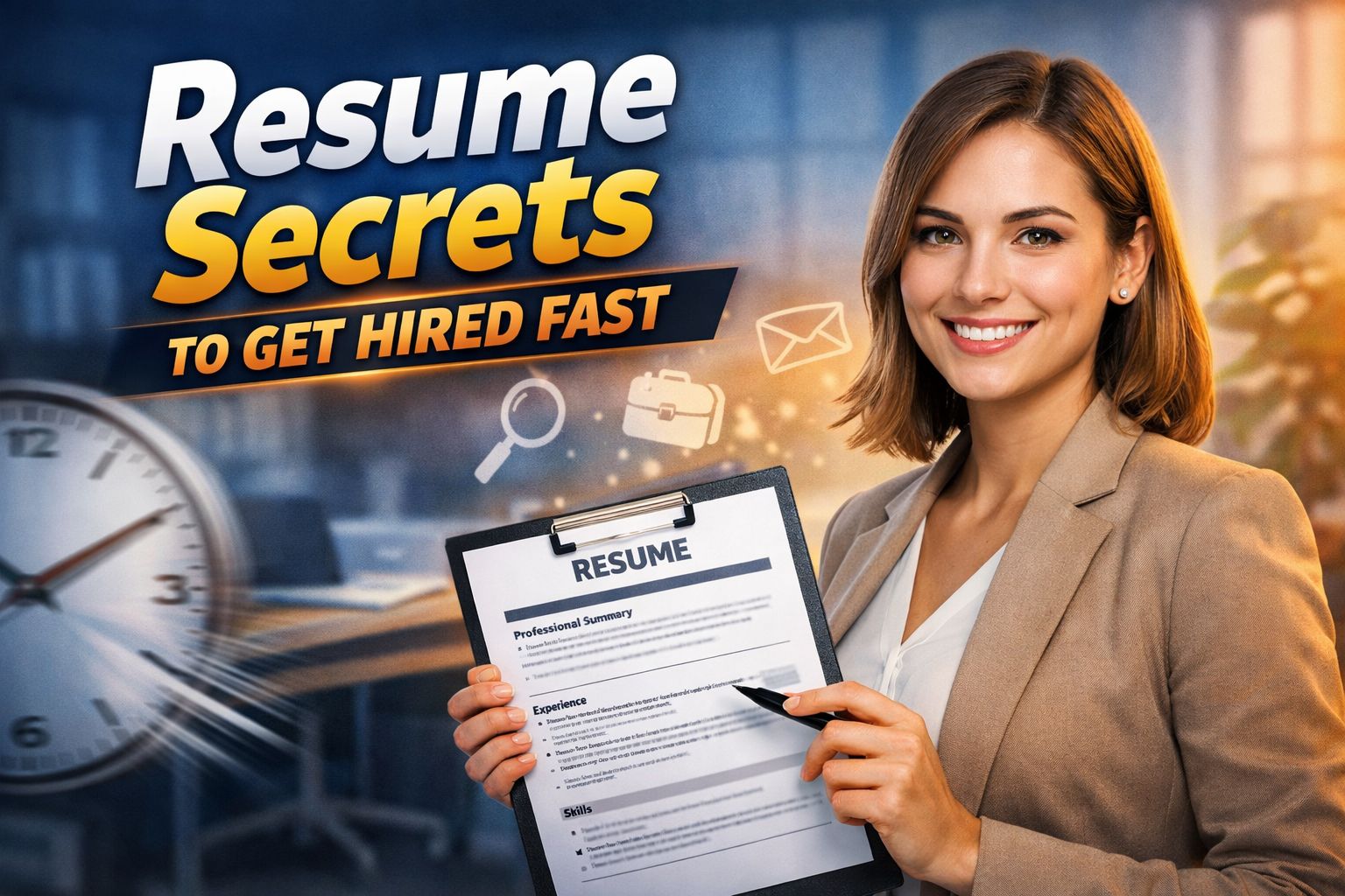 Resume Secrets to Get Hired Fast